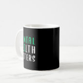 Gezondheidsproblemen Groen lint Koffiemok (Voorkant links)