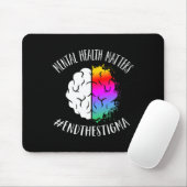 Gezondheidsproblemen Happy End Stigma Awareness Gr Muismat (Met muis)