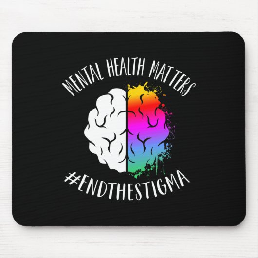 Gezondheidsproblemen Happy End Stigma Awareness Gr Muismat (Voorkant)