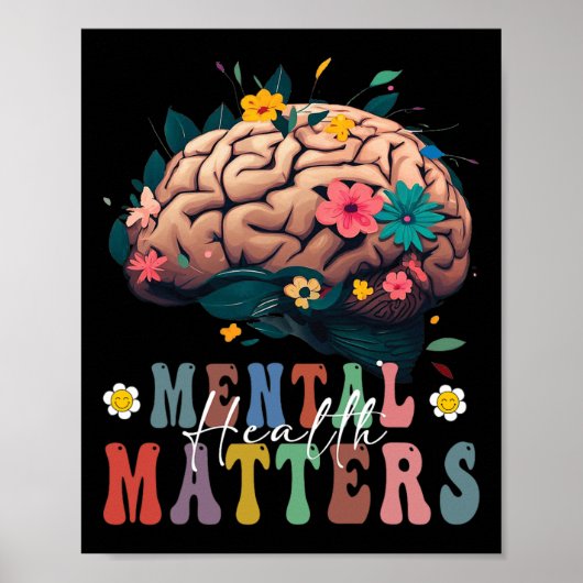 Gezondheidsproblemen Hersenziekte Bewustzijn  GR Poster (Voorkant)