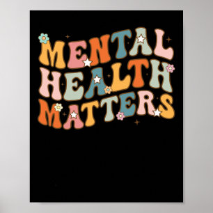 gezondheidsproblemen Mannen voor de bewustwording  Poster