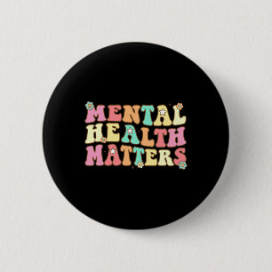 gezondheidsproblemen Mannen voor de bewustwording  Ronde Button 5,7 Cm