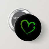 Gezondheidsproblemen Semicolon Hartbewustzijn Maan Ronde Button 5,7 Cm (Voorkant /achterkant)