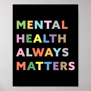 Gezondheidsproblemen Therapie Counseling Awareness Poster
