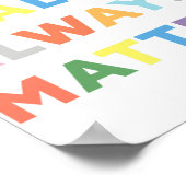 Gezondheidsproblemen Therapie Counseling Awareness Poster (Hoek)