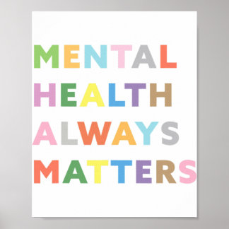 Gezondheidsproblemen Therapie Counseling Awareness Poster