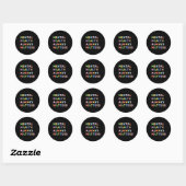 Gezondheidsproblemen Therapie Counseling Awareness Ronde Sticker (Vel)