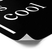 Gezondheidsproblemen Therapie is cool bewustzijn p Poster (Hoek)