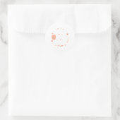 Gezondheidsproblemen Vrouwen beëindigen het stigma Ronde Sticker (Tas)