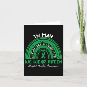 Gezondheidsproblemen We Draag Green Mental Health  Kaart