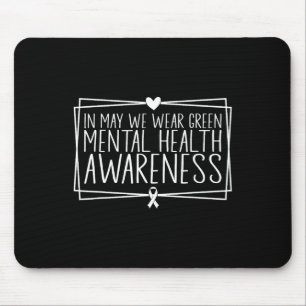 Gezondheidsproblemen We Draag Green Mental Health  Muismat