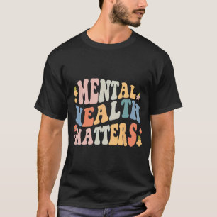 Gezondheidsproblemen zijn vriendelijk groovy retro t-shirt