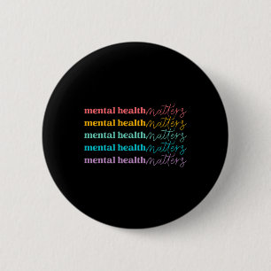 Gezondheidsproblemen zijn vriendelijk zelf zorg me ronde button 5,7 cm