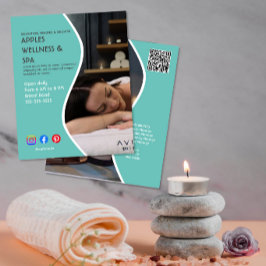 gezondheidsresort poster flyer wellnesscentrum spo