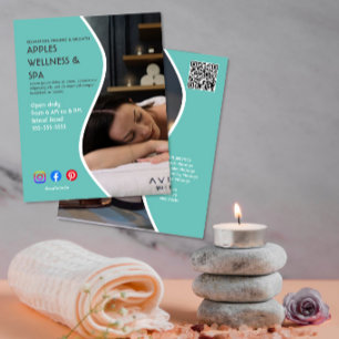 gezondheidsresort poster flyer wellnesscentrum spo