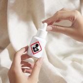 Gezondheidsrisico op lange termijn COSHH Sticker