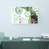 gezondheidsspa poster flyer wellness center fitnes spandoek (Beurs)