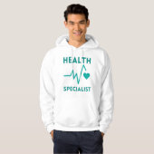 gezondheidsspecialist hoodie (Voorkant volledig)