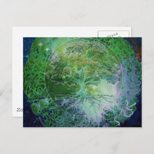 Gezondheidsstructuur Briefkaart (Voorkant / Achterkant)