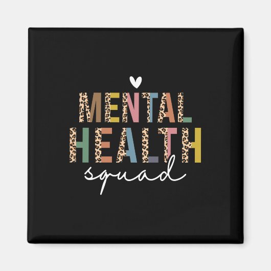 Gezondheidsteam beëindigt het stigma van geestelij magneet (Voorkant)