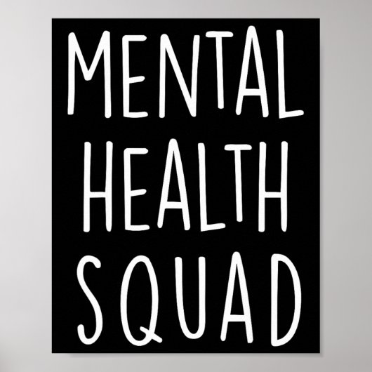 Gezondheidsteam beëindigt het stigma van geestelij poster (Voorkant)