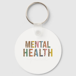 Gezondheidsteam beëindigt het stigma van geestelij sleutelhanger