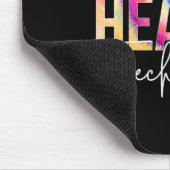 Gezondheidstechnicus Tie Dye School waardering Muismat (Hoek)