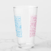 Gezondheidstekst Glas Meertalig - Kies Kleur (Rechts)