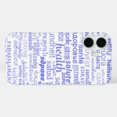 Gezondheidstekst iPhone Case (Achterkant (horizontaal))