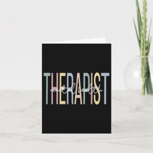 Gezondheidstherapeut Boho Mental Health Therapy Kaart