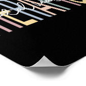 Gezondheidstherapeut Boho Mental Health Therapy Poster (Hoek)