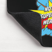 Gezondheidstherapeut Fun Superhero Job Muismat (Hoek)