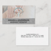Gezondheidstherapie | Massage Spa Visitekaartje (Voorkant / Achterkant)