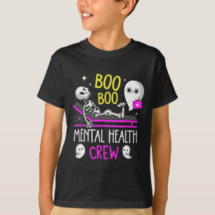 Gezondheidsverpleegster Psych Boo Crew Verpleegste T-shirt