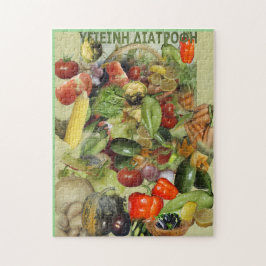 Gezondheidsvoeding Legpuzzel