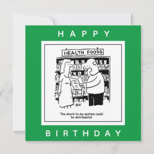 Gezondheidsvoedsel kan schokdemper worden voor de  kaart