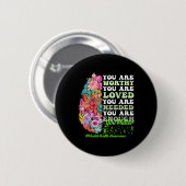 Gezondheidsvoorlichting Ronde Button 5,7 Cm (Voorkant /achterkant)