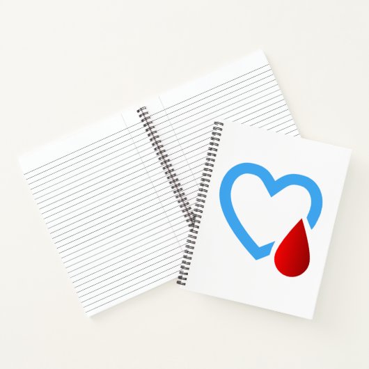 Gezondheidswaarschuwing - Type 1 diabetes Notitieboek (Binnen)