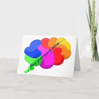Gezondheidswenskaart met originele digitale kunst. kaart