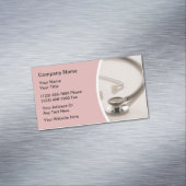 Gezondheidswerker voor vrouwen magnetisch visitekaartje (Voorbeeld)