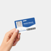 Gezondheidswerkers foto ID-streepjescode Badge (Handheld)