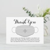 Gezondheidswerkers Hartelijk dank Bedankkaart (Staand voorkant)