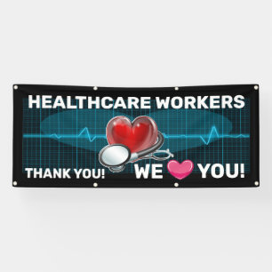 Gezondheidswerkers Spandoek