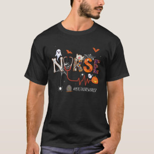 Gezondheidswerkers verpleegster Stethoscoop pomkin T-shirt