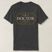 Gezondheidswetenschappen doctoraat graad PhD Afstu T-shirt (Design voorkant)