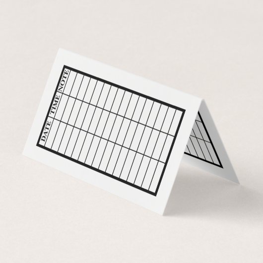 Gezondheidszorg Aanstellingskaarten voor patiënten Visitekaartje (Achterkant)