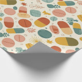 Gezondheidszorg & Apotheek Boho Earth Capsule Cadeaupapier (Hoek)