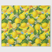 Gezondheidszorg & Apotheek Citroengele Capsule Cadeaupapier (Vlak)