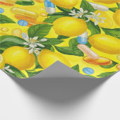 Gezondheidszorg & Apotheek Citroengele Capsule Cadeaupapier (Hoek)