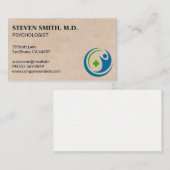 gezondheidszorg | Arts Logo Visitekaartje (Voorkant / Achterkant)